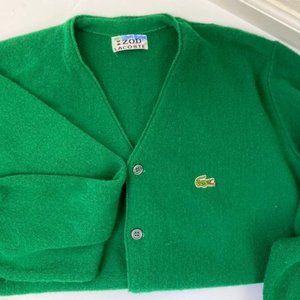 Vintage Kelly Green Izod Lacoste Sweater